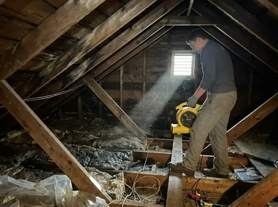 attic-water-damage-drying-proc-007 — frequently asked questions, Emergency Water Extraction & 24/7 Flood Response in Altoona…